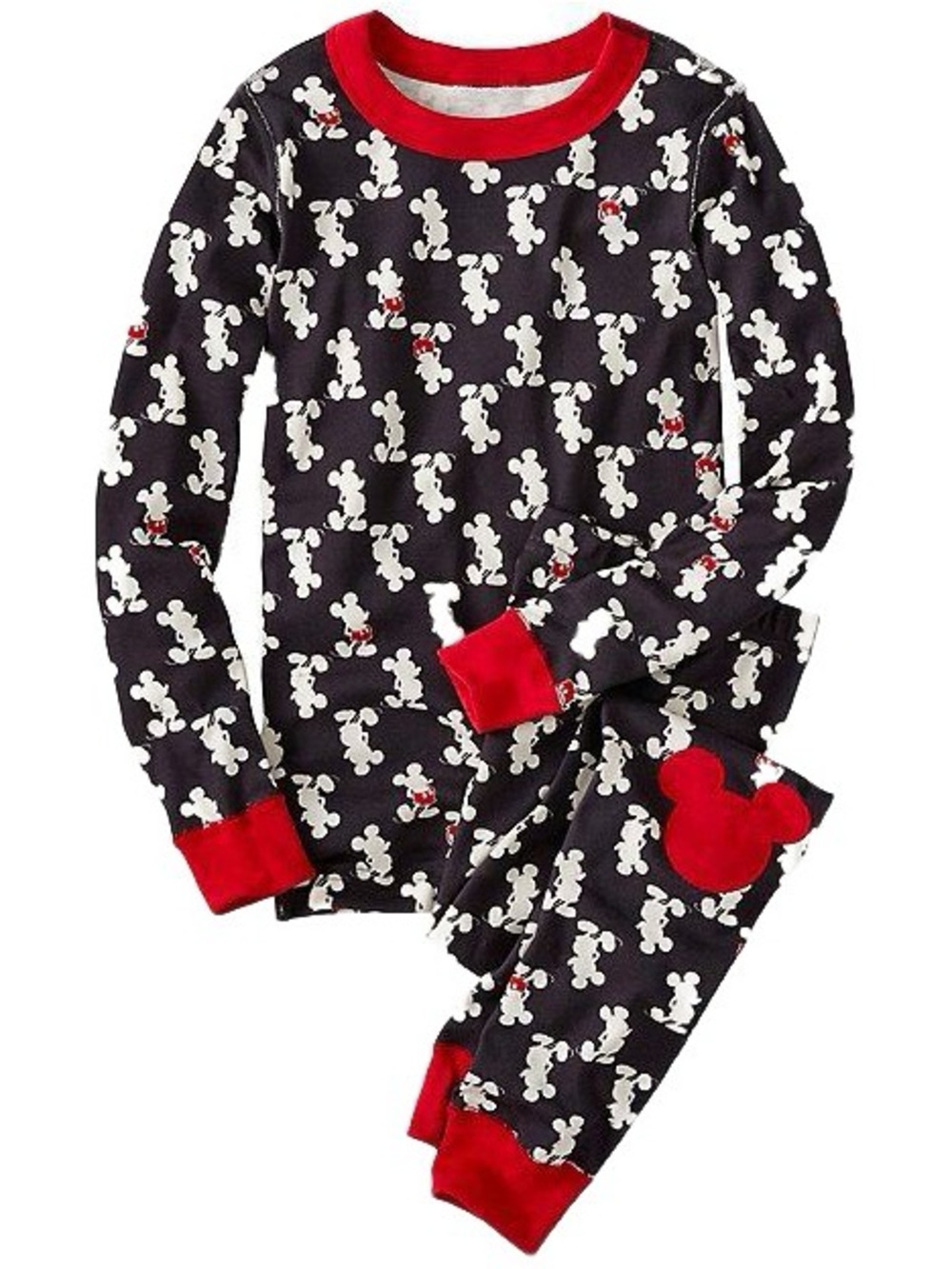 Disney Mickey Pattern Pajama Set